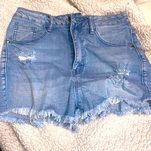 Demin shorts. Size nine. Brand new. Never worn. Run small.